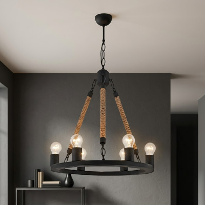 Lustre Lustre Lampe de plafond Lampes Noires Modernes