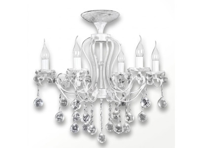 Lustre Lustre Cristal Plafonnier Plafonnier Lampes Blanches