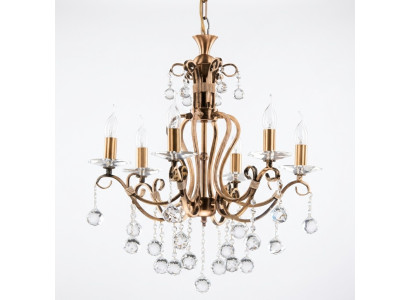 Lustre de plafond de luxe Lustre Lustre Lustre Plafonnier Or Cristal Art