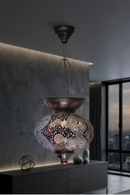 Lustres Lampes Plafond Lustre Plafonnier Verre Argent nouveau