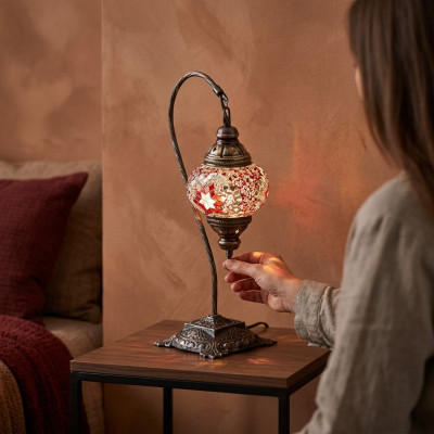 Lampe de table Lampe de table Lampe Lumières Luxe Gris Lampes Table Verre