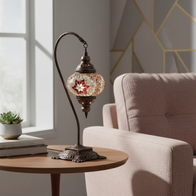 Lampe de table Lampe de table Lampe Lumières Luxe Gris Lampes Table Verre