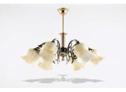 Lustre Lustre Lampe de plafond Lampes Argent Beige