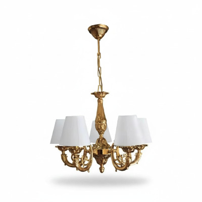 Lustre Lustre Plafonnier Lampes Zinc Or Art