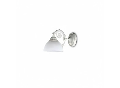 Applique murale lampe murale appliques murales Art Lüster Appliques murales Verre blanc