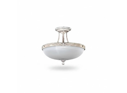 Plafonnier Lampes Lumière de plafond Lustre Lustre Blanc Verre Moderne