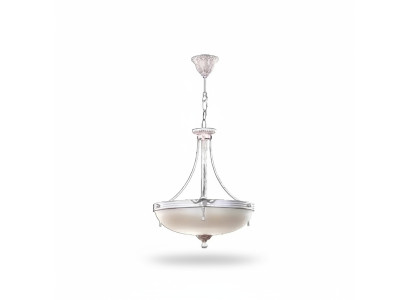 Lustre Plafonnier Lustre Moderne Lampe de Plafond en Verre Beige
