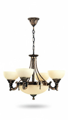 Lustre Plafonnier Moderne Lustre Plafonnier en Verre Beige Lampe