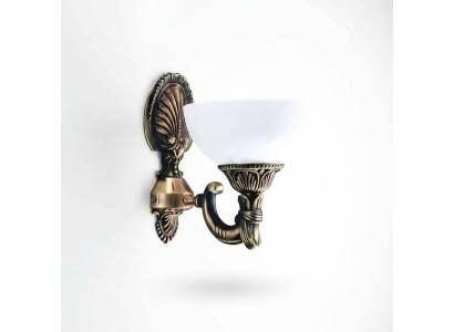 Lampe murale lampe murale appliques lumineuses lustre moderne lampes murales en verre blanc