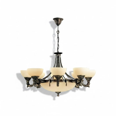 Plafonnier lustre Lustre Lustre Plafonnier Verre Beige Lampes neuf