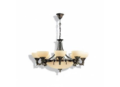 Plafonnier lustre Lustre Lustre Plafonnier Verre Beige Lampes neuf