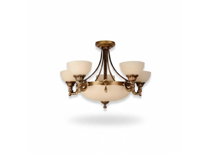 Lampe de plafond beige Lustre en cristal Lustre en verre doré Pièce maîtresse en cristal