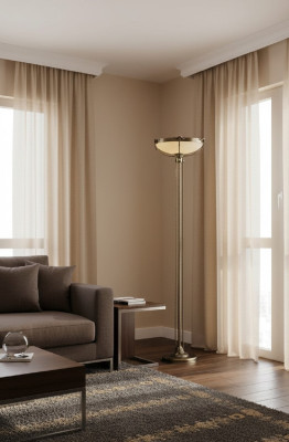 Lampe de sol Lampadaire Lampe de luxe Luminaires Lampes Lampe de verre Lampadaire