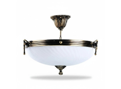 Lampes Chandelle Lustre Lustre Lustre Verre Blanc Atr