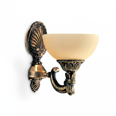 Applique murale luminaires applique murale lustre applique murale en verre beige Or