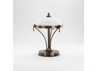Lampe de table Lampe de table Lampe Lumière Blanc Or Lampes Table Verre Art