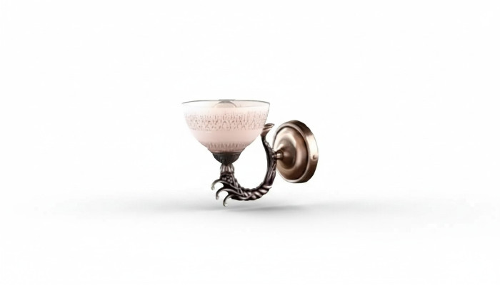 Applique murale Lampes murales Or Applique murale Lustre Appliques murales Verre marron