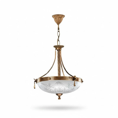 Lustre Lampe de plafond Lustre Lampe de plafond Lumière en verre Gris Or