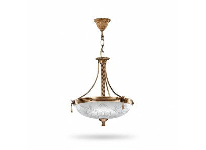 Lustre Lampe de plafond Lustre Lampe de plafond Lumière en verre Gris Or