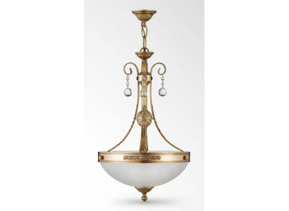 Lampe Lampe de plafond Lustre Lustre Lustre Verre Or Gris