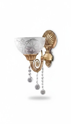 Applique murale Lampes murales Or Applique murale Lustre Lampes murales Gris Verre