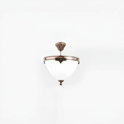 Lustre Lampe de plafond Lampe de plafond Lampe Luster Art en verre Blanc