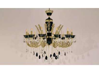 Lampe Lustre Plafonnier Luxe Plafonnier Lustre Cristal Noir