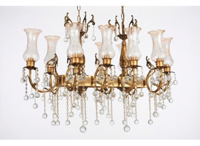 Lustre plafonnier lustre de luxe lustre en cristal doré命周期