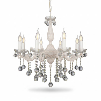 Lustre Lustre Lustre Beige Lampe de plafond Lampe en cristal