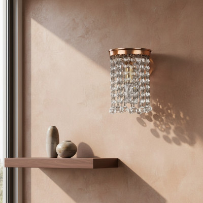 Lustre Lustre Lustre Or Lampe de plafond Lampe en cristal