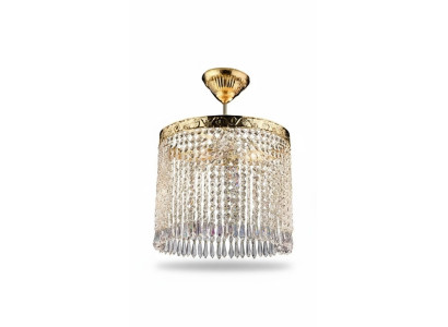 Lustre de plafond Lustre Chandelier Lustre Or Cristal Lampe