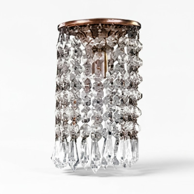 Lampe Lustre Lustre Or Lampe de plafond Lustre en cristal