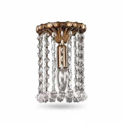 Lustre Lustre Lustre Or Plafonnier Lampe en cristal