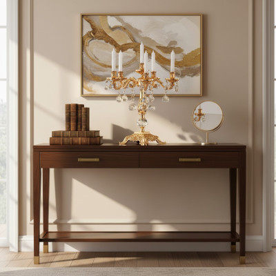 Bougeoir bougeoir porte-bougie bougeoir de table élégant en or