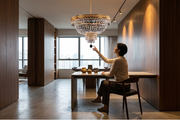 Lustre Plafonnier de Luxe Lustre en or Lampe de plafond en cristal Art