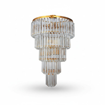 Lampe de plafond lustre de plafond lustre de luxe lustre en or lustre en cristal art