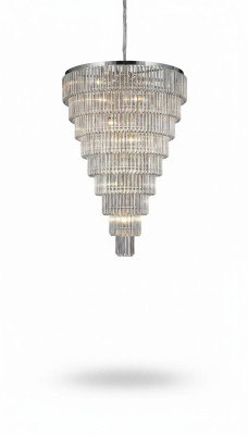 Lustre plafonnier argent Lustre en cristal xxl Lustre plafond