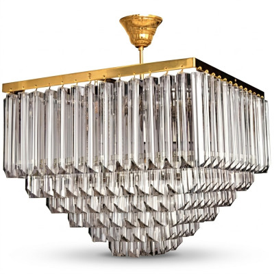 Lustre de plafond Lustre de luxe en or Lustre Crystal Lustre Luminaire