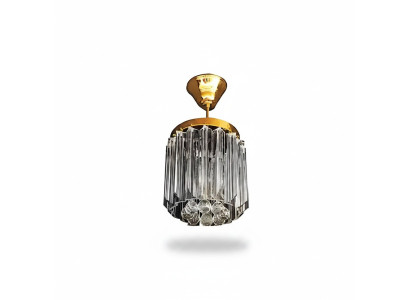Plafonnier en or Lustre au plafond Lustre Lampe de plafond Lampes en cristal