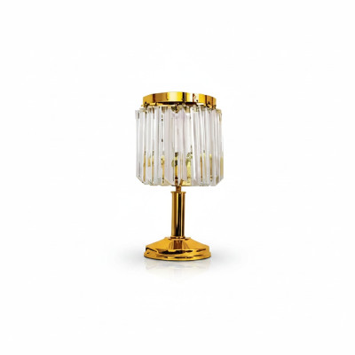 Lampe de table Lampe de table Lampe Lampes de table en or de luxe en cristal