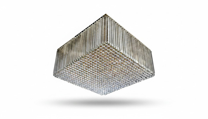 Lustre Lampe Plafonnier de Luxe Or Lustre Plafonnier en Cristal