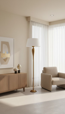 Lampe de sol, lampadaire de luxe, lampes de lumière, lampe dorée moderne