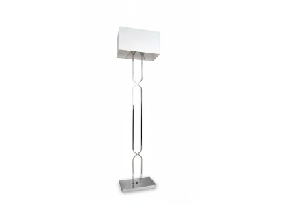 Lampe de sol Lampe de sol Lampadaires Lampes Lampe Blanche Moderne en Métal