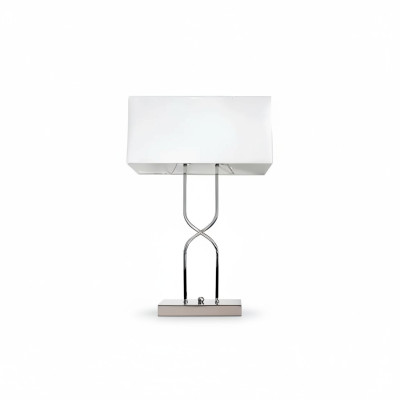 Lampe de table Lampe de table Lampe Lampes modernes Lampe de table en métal Blanc