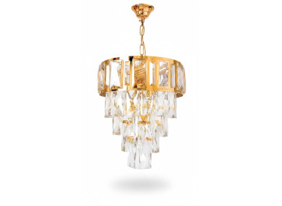 Lustre Lustre Lustre de plafond Luxe Or Lampe de plafond en cristal