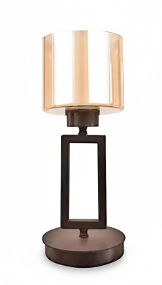 Lampe de table Lampe de table Lampe Lampes Verre Or Lampes Table Noir
