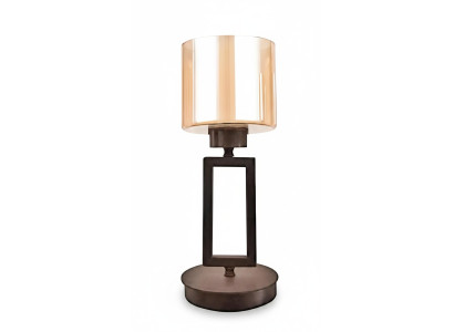 Lampe de table Lampe de table Lampe Lampes Verre Or Lampes Table Noir