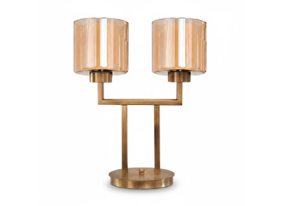 Lampe de table Lampe de table Lampe Lampes lumineuses Modernes Lampes en verre Table en or