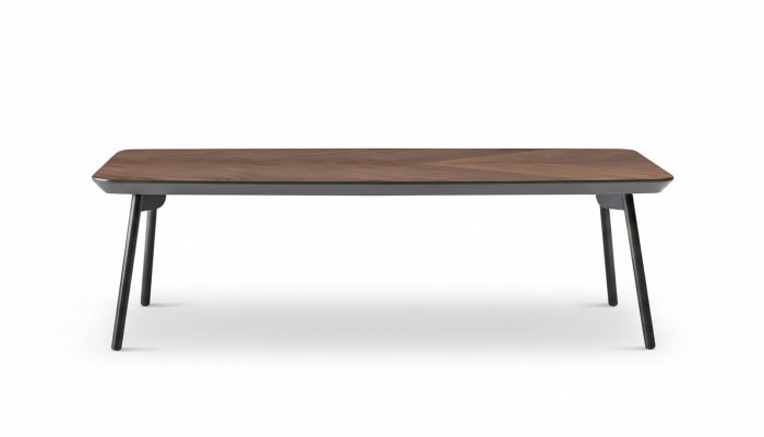 Longue table basseTable d'appointTable basseTable en boisBoisMarronFlambant neuf