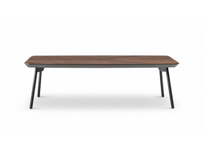 Longue table basseTable d'appointTable basseTable en boisBoisMarronFlambant neuf
